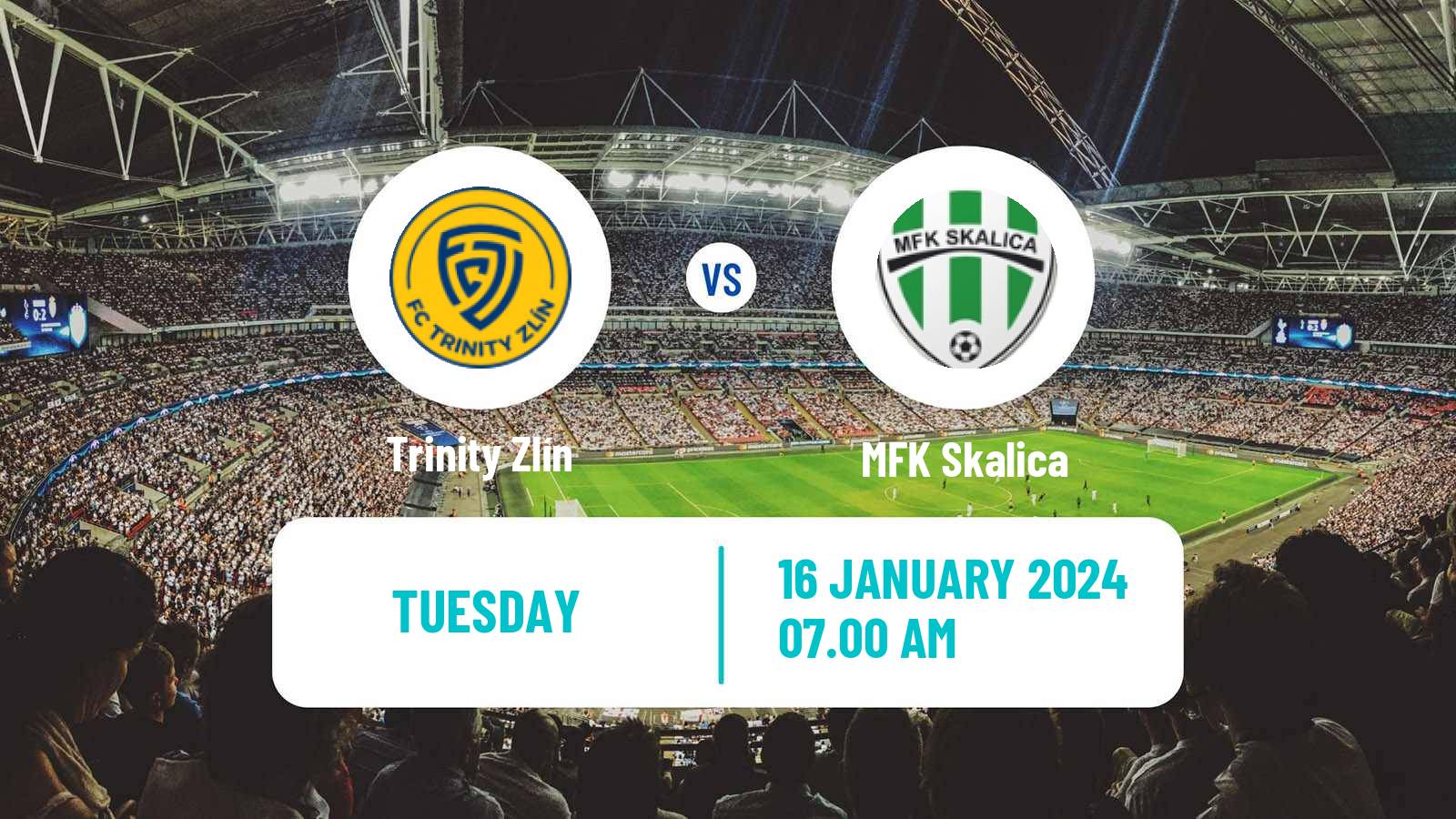 Soccer Czech Tipsport Liga Zlín - Skalica