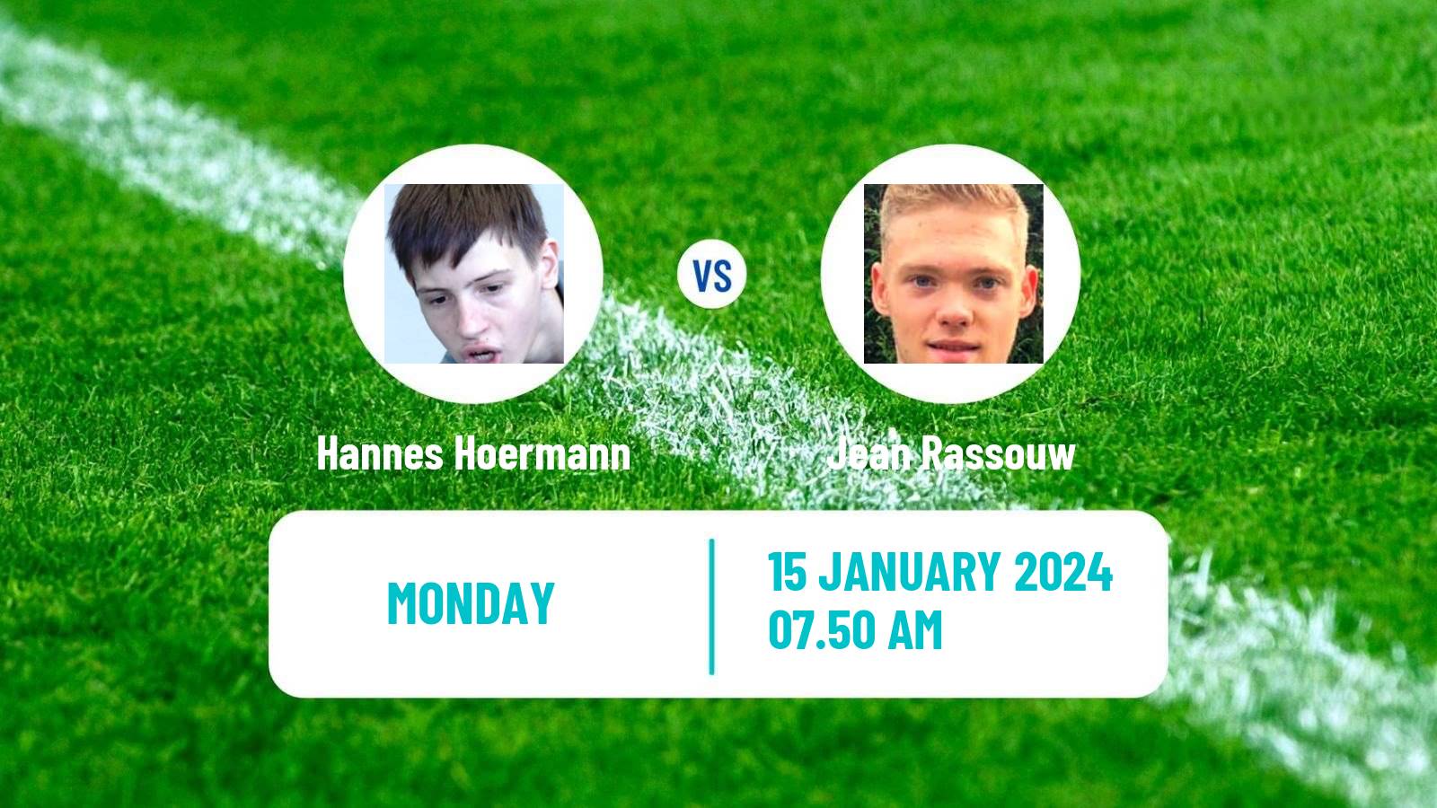 Table tennis Challenger Series Men Hannes Hoermann - Jean Rassouw