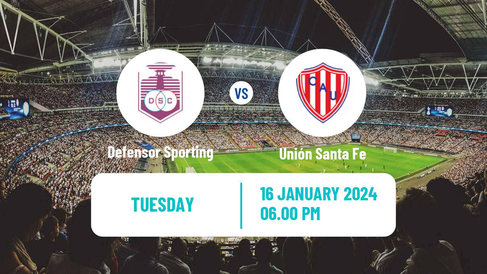 Soccer Serie Rio de la Plata Defensor Sporting - Unión Santa Fe
