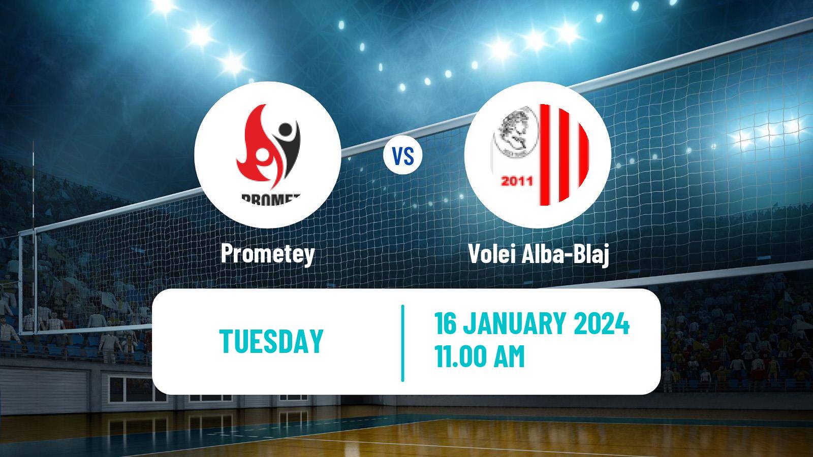 Volleyball CEV Champions League Women Prometey - Volei Alba-Blaj