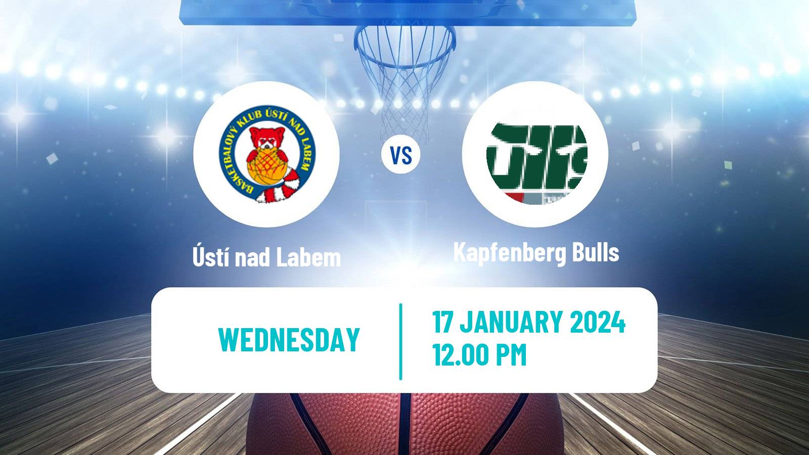 Basketball Alpe Adria Cup Ústí nad Labem - Kapfenberg Bulls