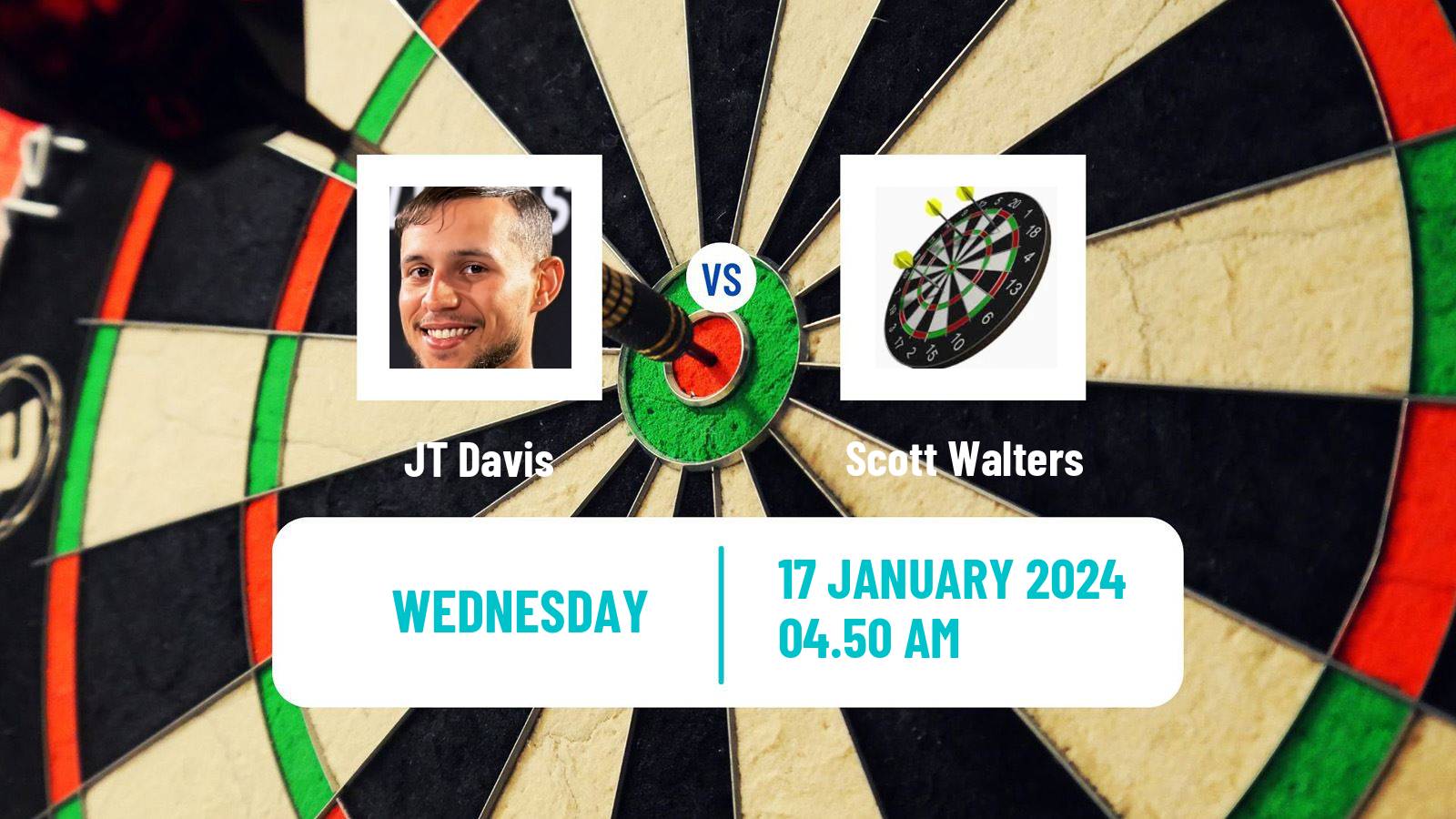 Darts Modus Super Series JT Davis - Scott Walters