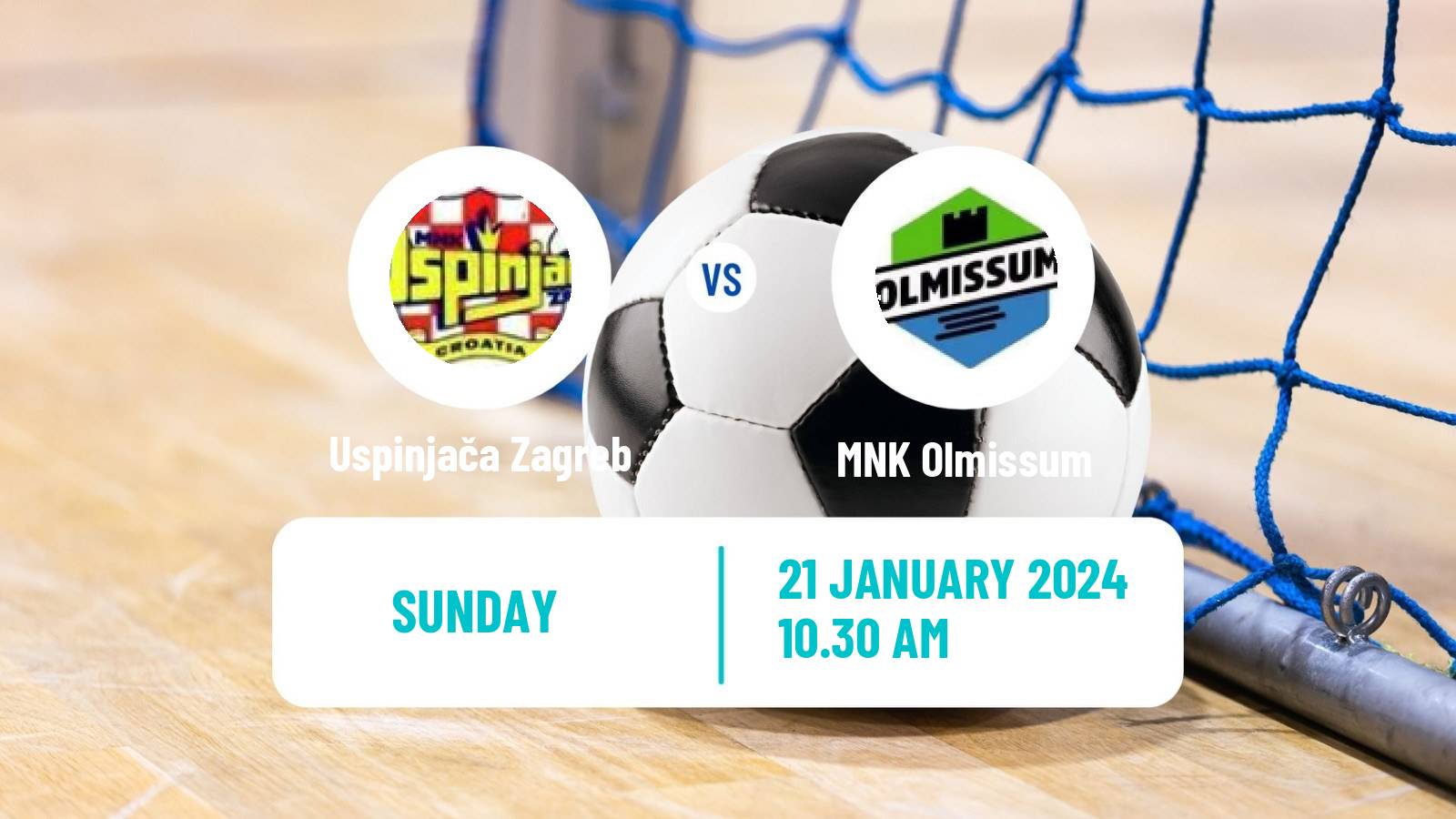 Futsal Croatian 1 HMNL Uspinjača Zagreb - Olmissum
