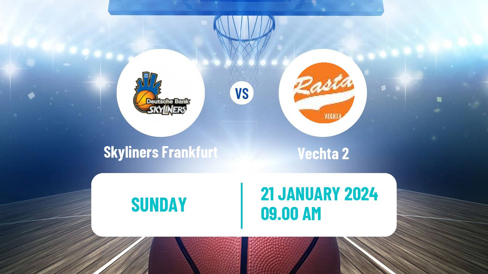 Basketball German Pro A Basketball Skyliners Frankfurt - Vechta 2
