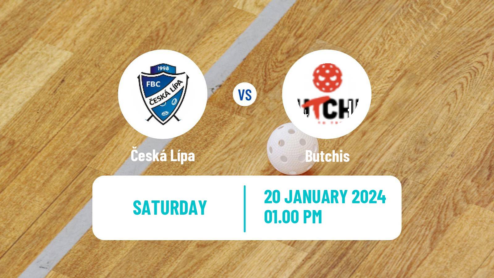 Floorball Czech Superliga Floorball Česká Lípa - Butchis