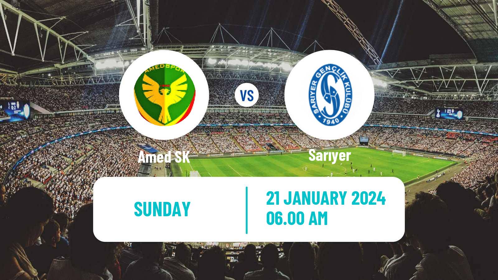 Soccer Turkish Second League Red Group Amed SK - Sarıyer