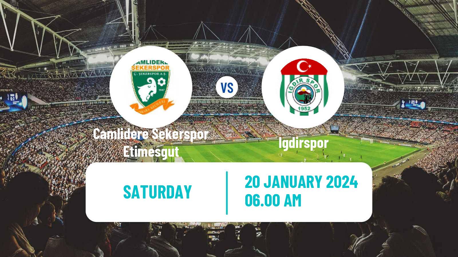 Soccer Turkish Second League Red Group Etimesgut - Igdirspor