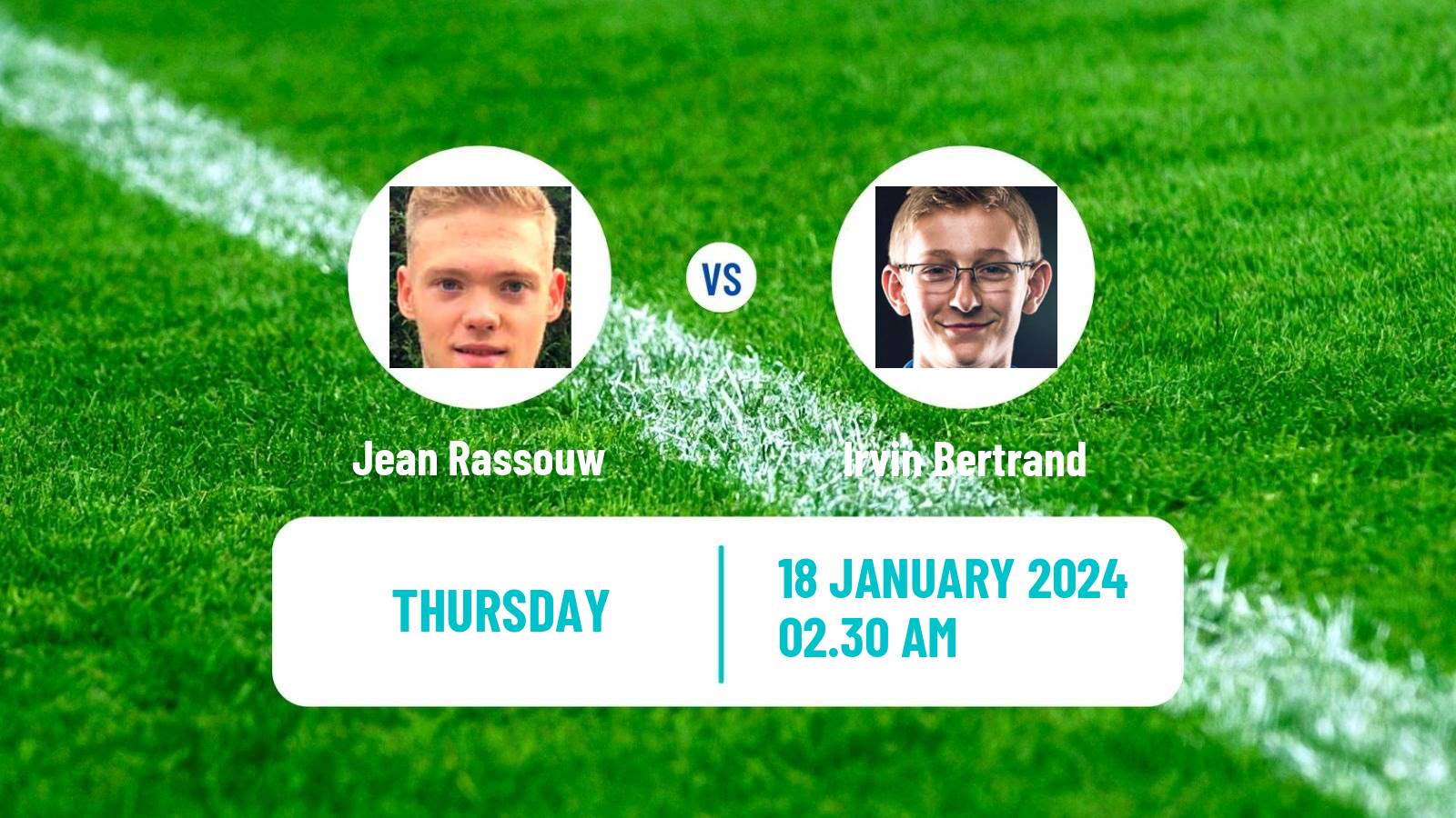 Table tennis Challenger Series Men Jean Rassouw - Irvin Bertrand