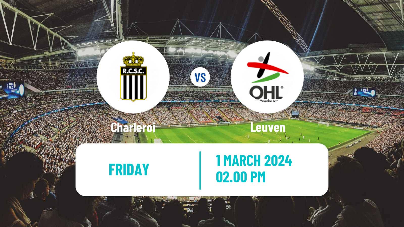 Soccer Belgian Super League Women Charleroi - Leuven
