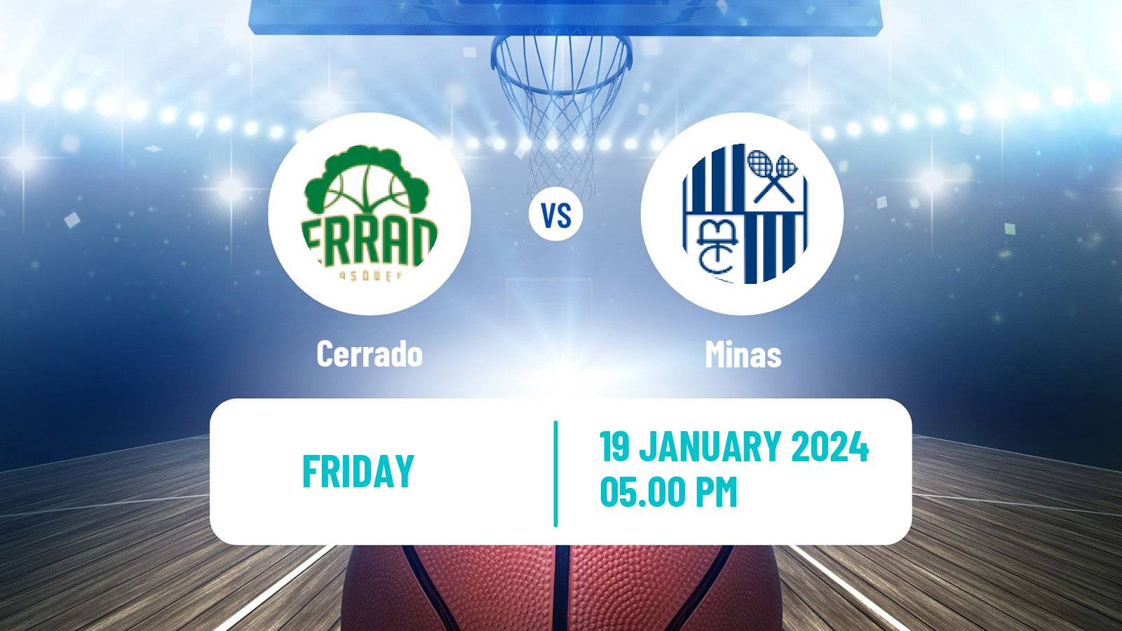 Basketball Brazilian NBB Cerrado - Minas