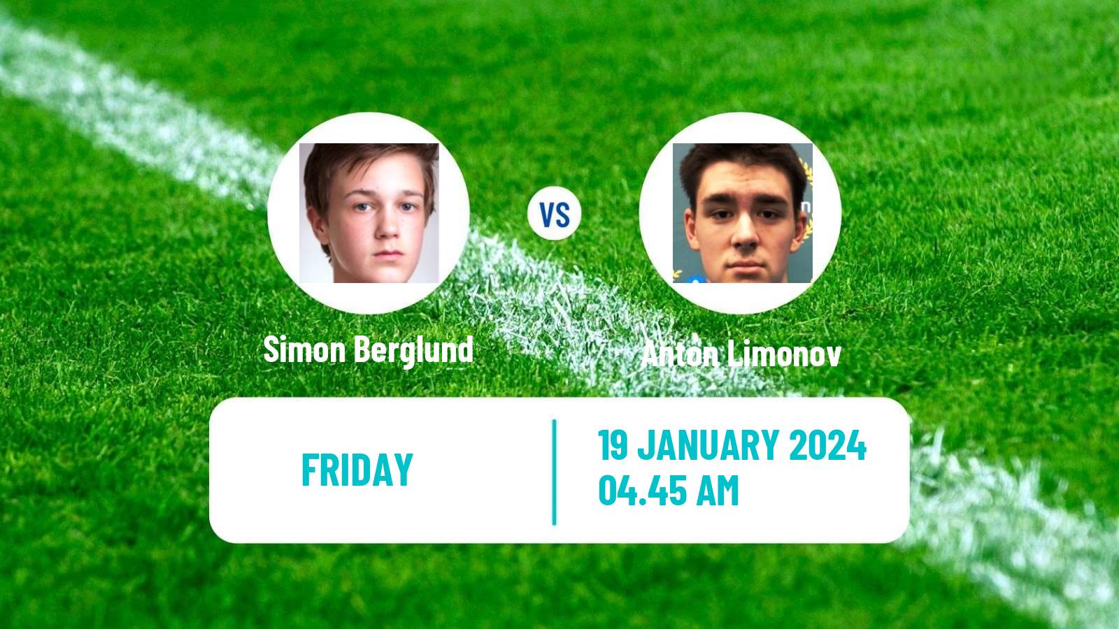 Table tennis Tt Star Series Men Simon Berglund - Anton Limonov