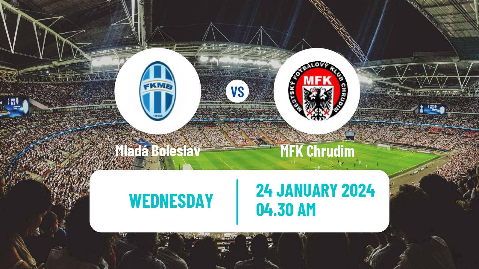 Soccer Czech Tipsport Liga Mladá Boleslav - Chrudim