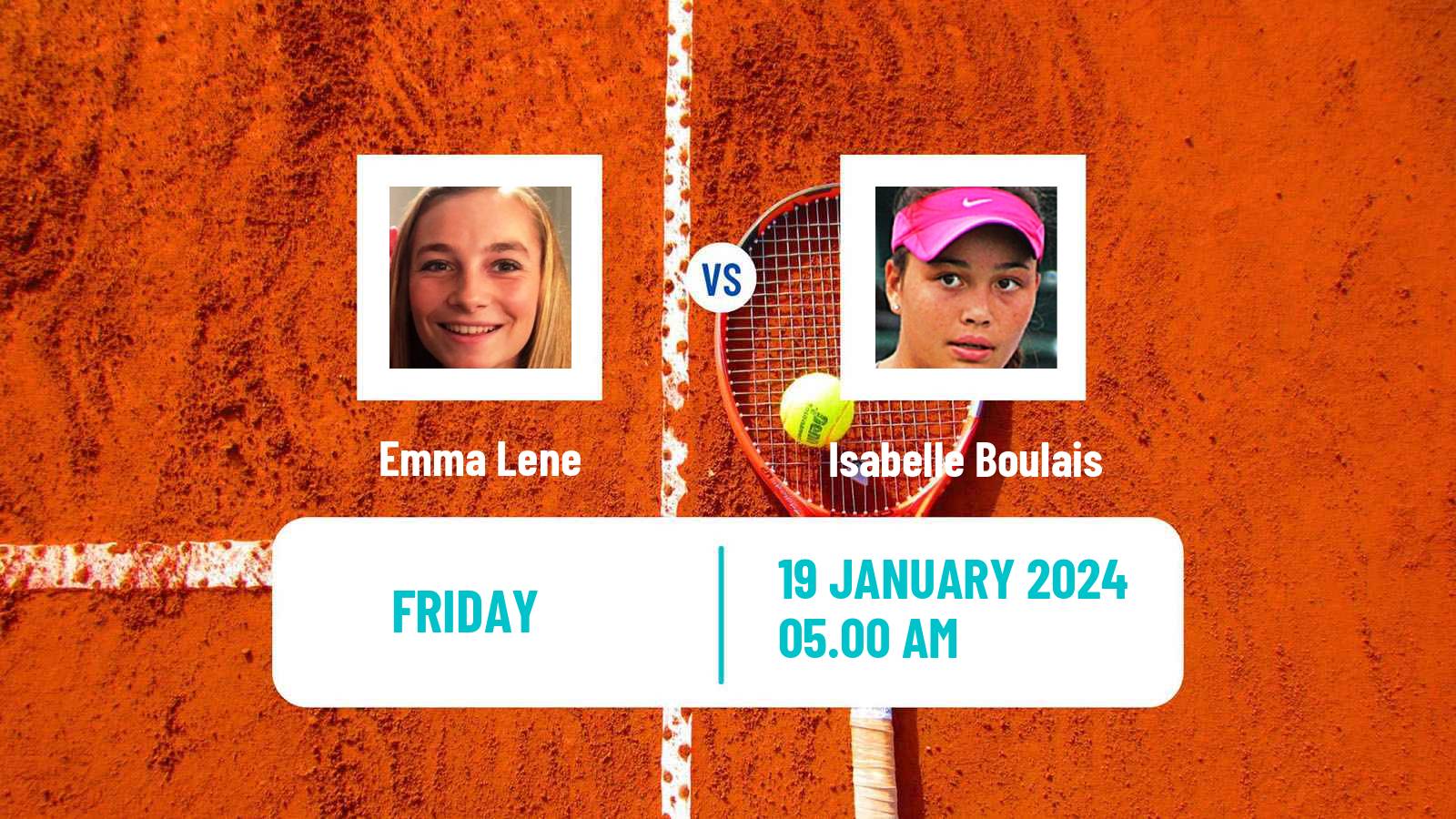 Tennis ITF W35 Petit Bourg Women Emma Lene - Isabelle Boulais