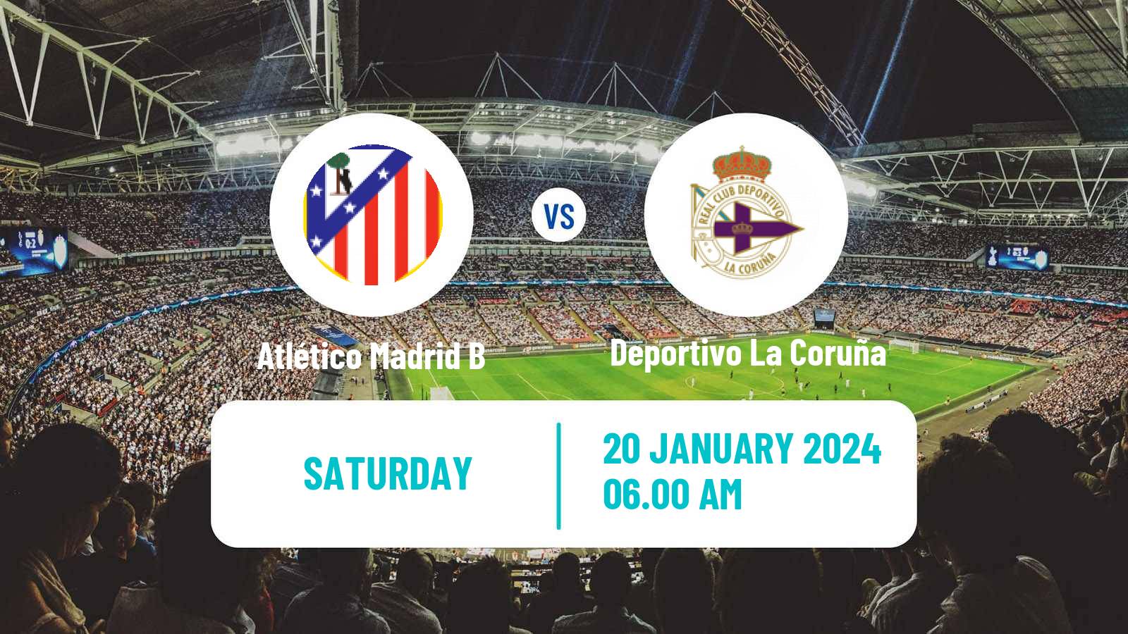 Soccer Spanish Primera Federacion Women Atlético Madrid B - Deportivo La Coruña