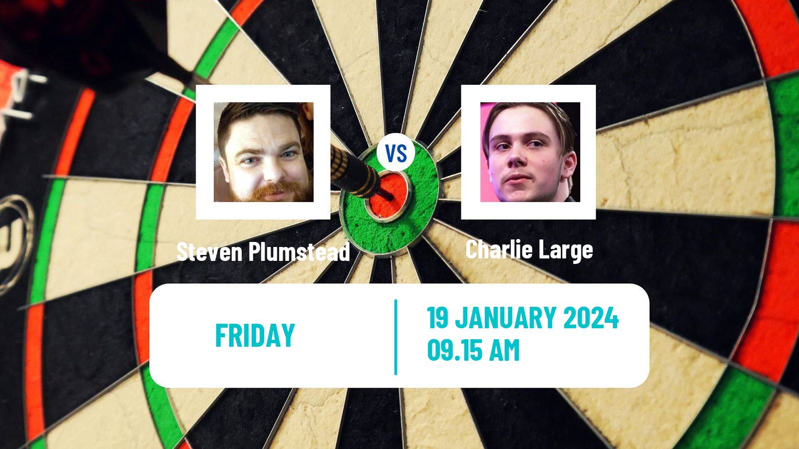 Darts Modus Super Series Steven Plumstead - Charlie Large
