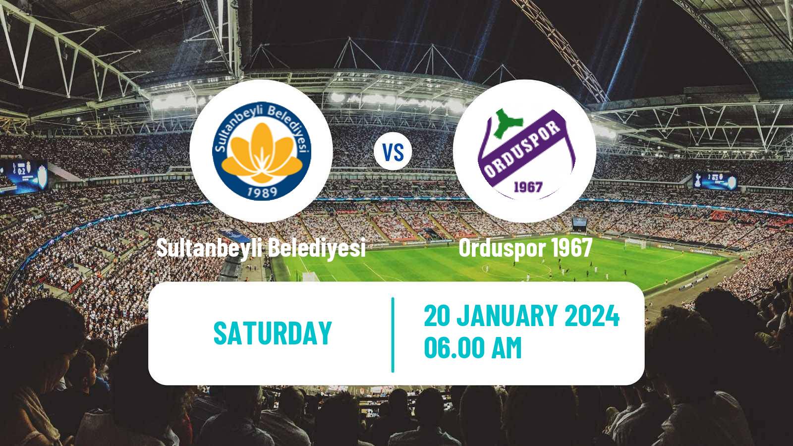 Soccer Turkish 3 Lig Group 4 Sultanbeyli Belediyesi - Orduspor 1967
