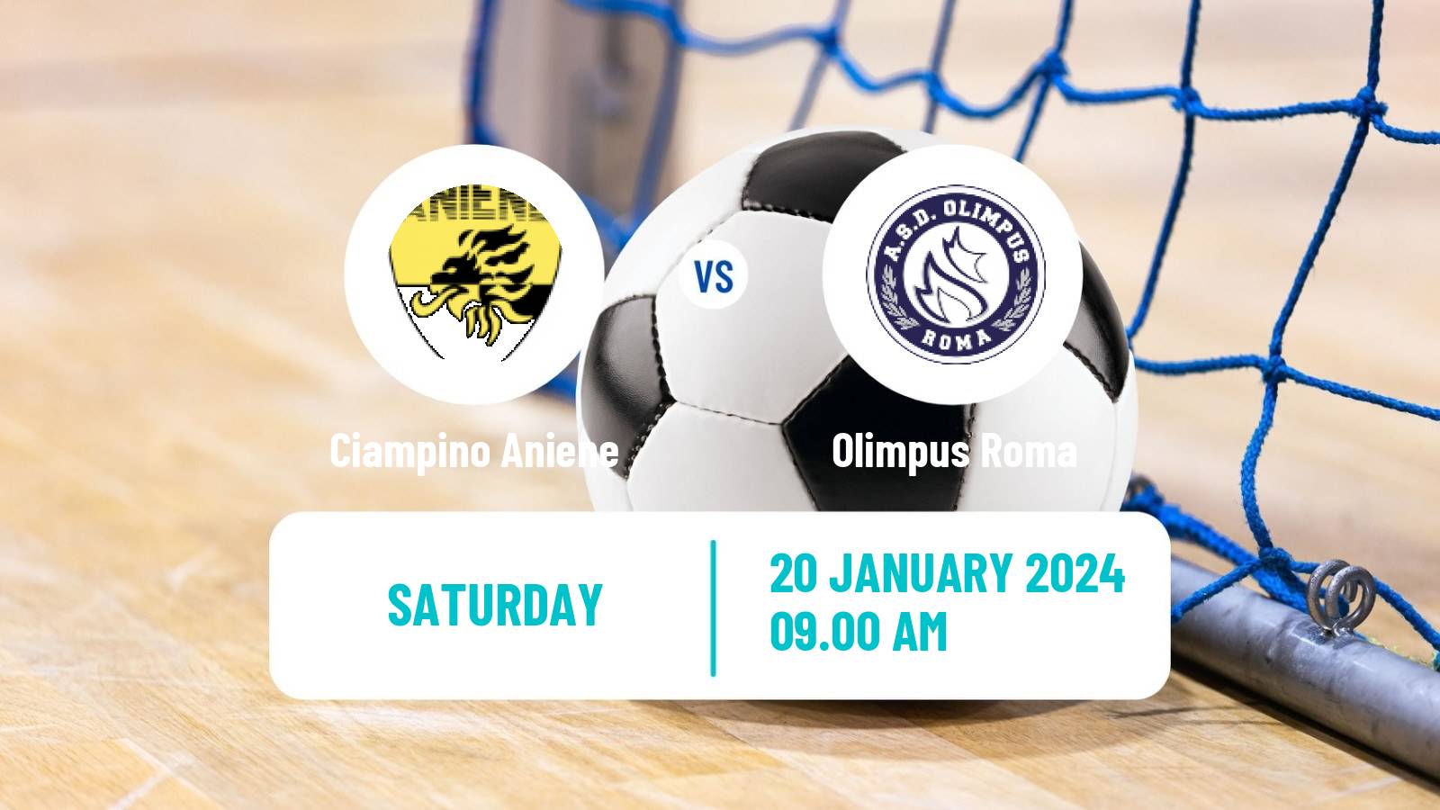 Futsal Italian Serie A Futsal Ciampino Aniene - Roma
