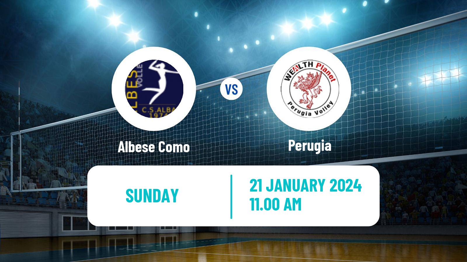 Volleyball Italian Serie A2 Volleyball Women Albese Como - Perugia