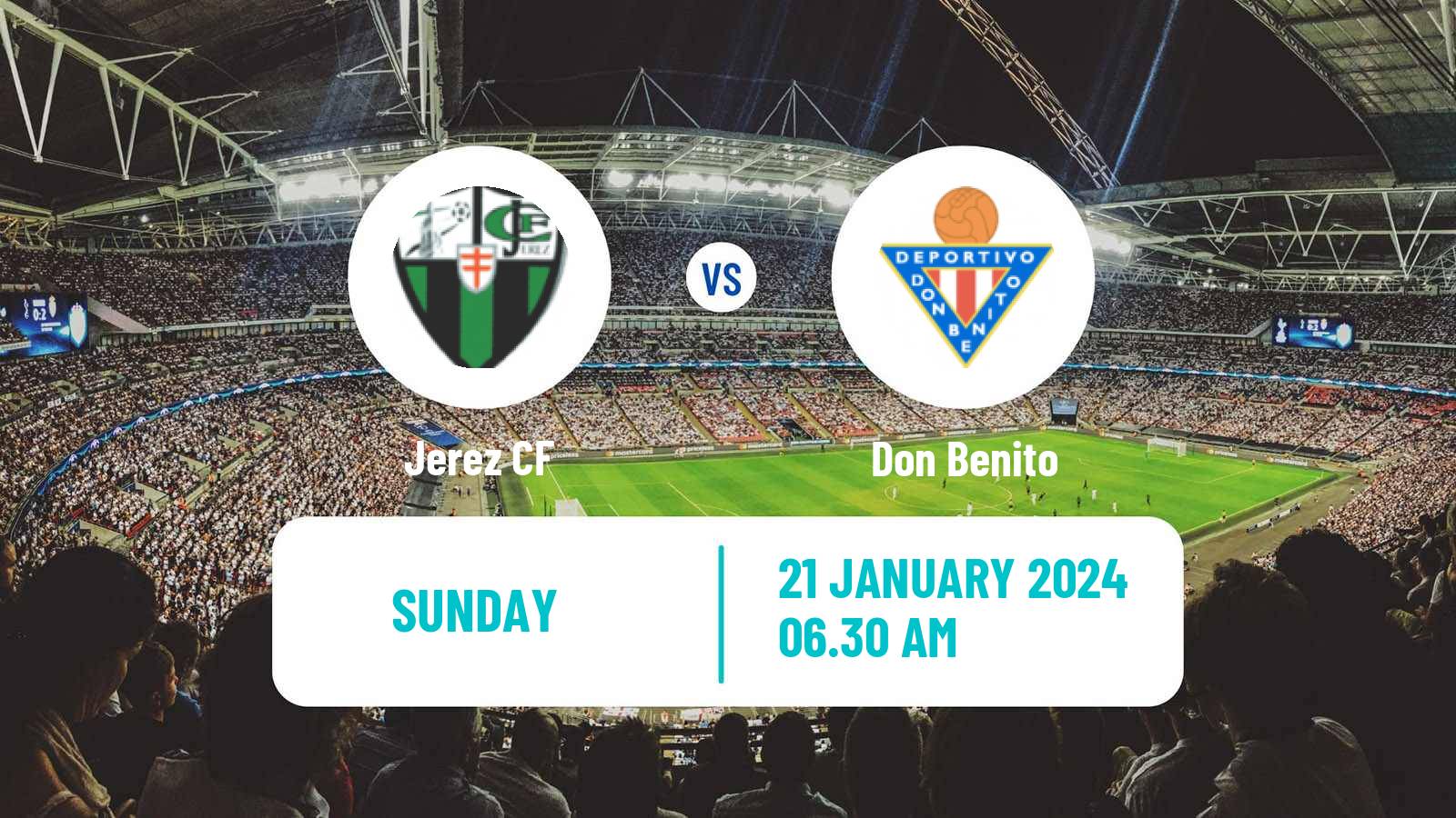 Soccer Spanish Tercera RFEF - Group 14 Jerez - Don Benito