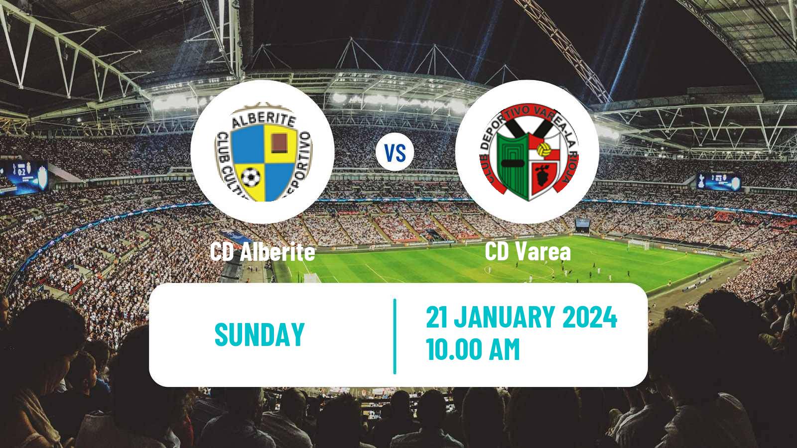 Soccer Spanish Tercera RFEF - Group 16 Alberite - Varea