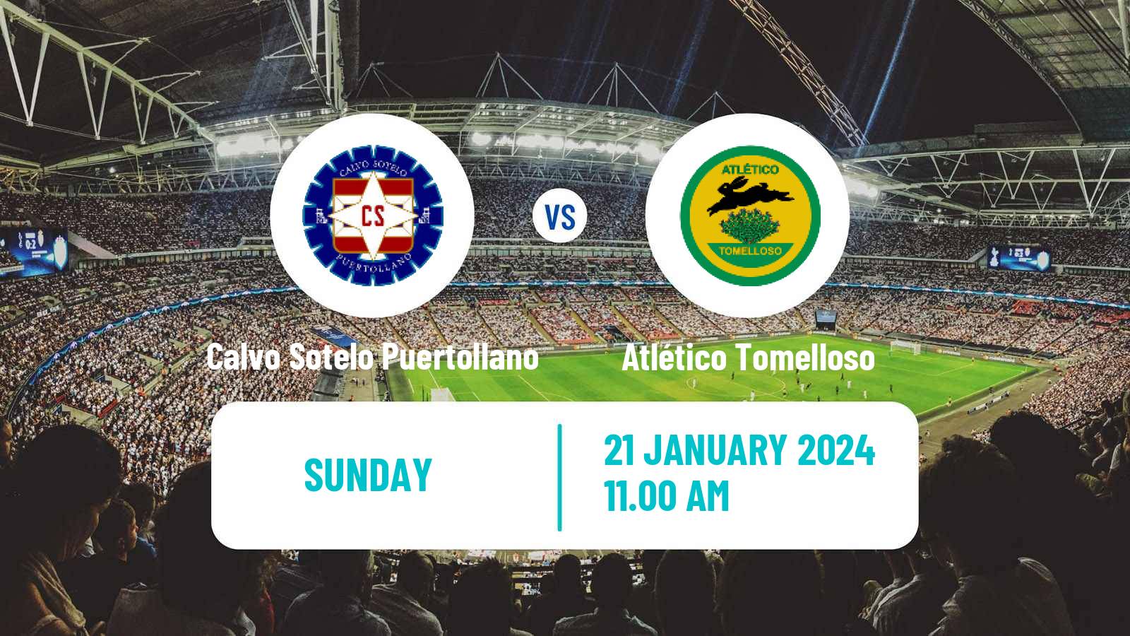 Soccer Spanish Tercera RFEF - Group 18 Calvo Sotelo Puertollano - Atlético Tomelloso