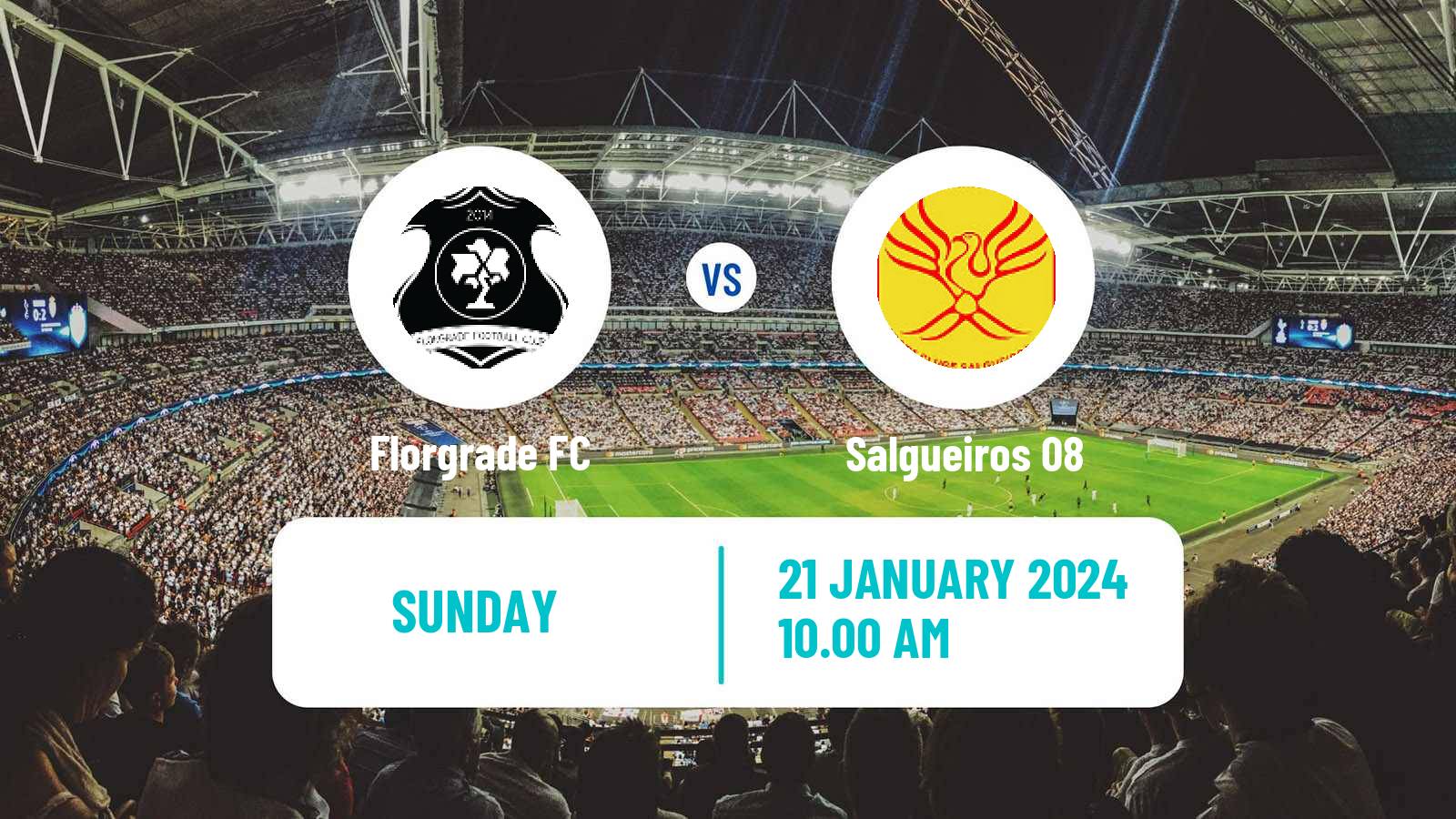 Football Campeonato de Portugal Florgrade - Salgueiros 08