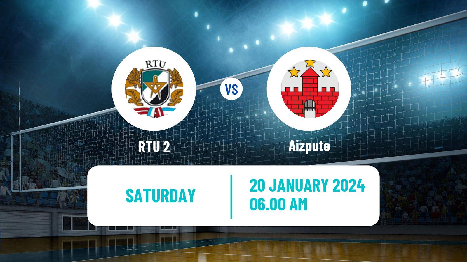 Volleyball Latvian Nacionala Liga Volleyball RTU 2 - Aizpute