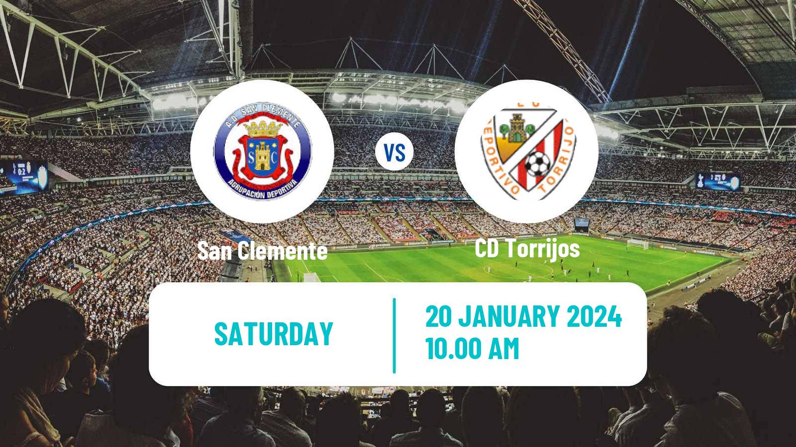 Soccer Spanish Tercera RFEF - Group 18 San Clemente - Torrijos
