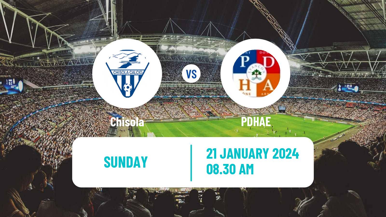Soccer Italian Serie D - Group A Chisola - PDHAE