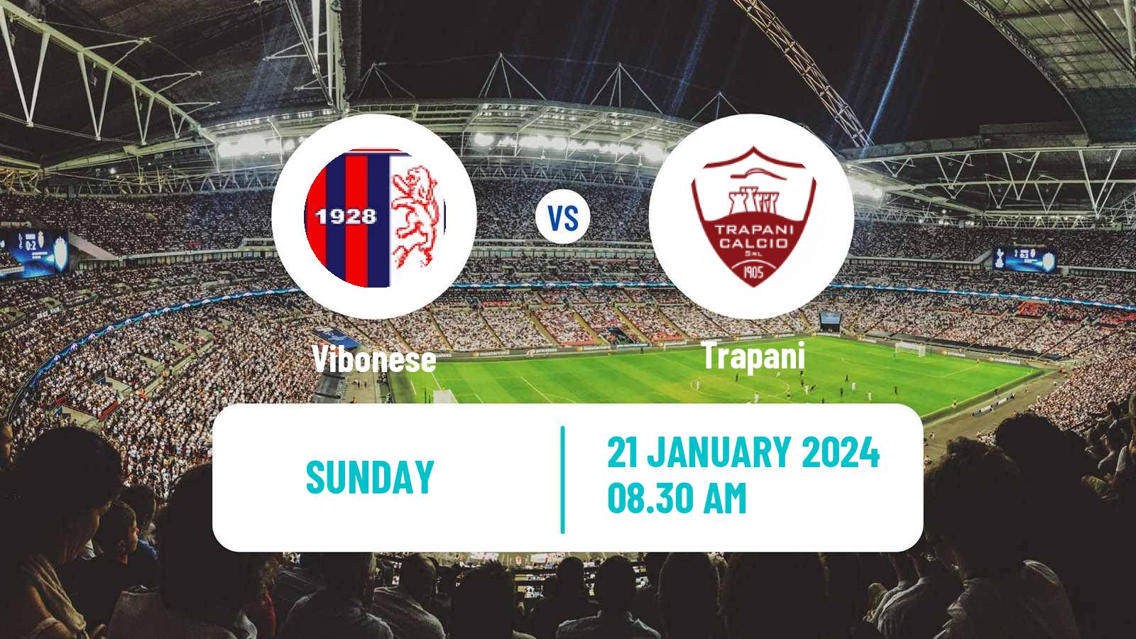 Soccer Italian Serie D - Group I Vibonese - Trapani