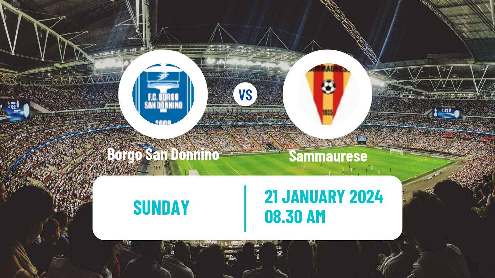 Soccer Italian Serie D - Group D Borgo San Donnino - Sammaurese