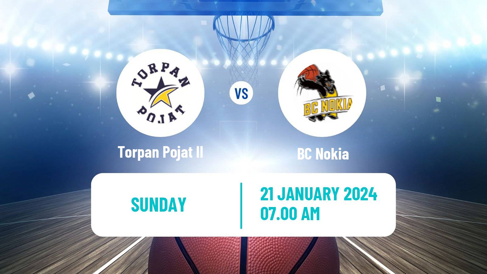Basketball Finnish I Divisioona Basketball Women Torpan Pojat II - BC Nokia