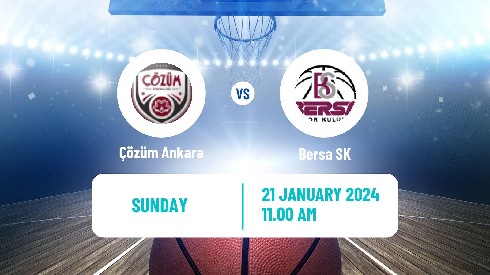 Basketball Turkish TB2L Çözüm Ankara - Bersa