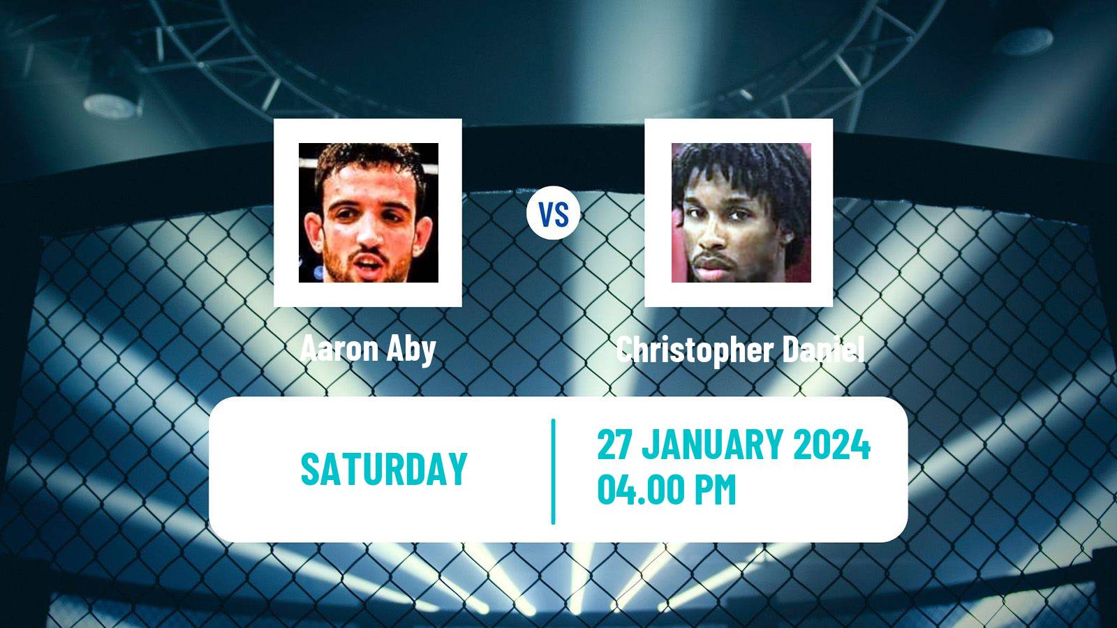 MMA Flyweight Oktagon Men Aaron Aby - Christopher Daniel