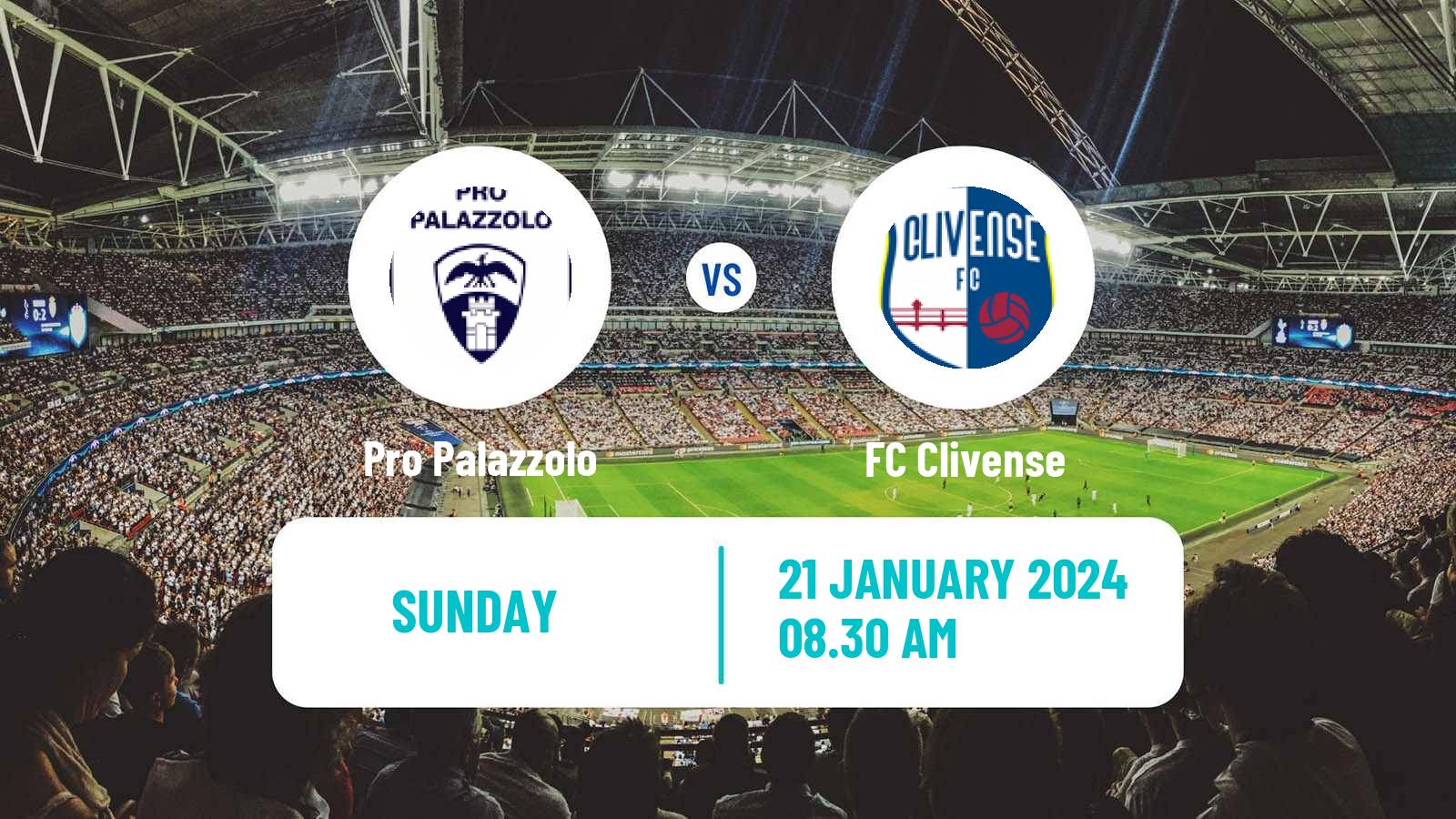Soccer Italian Serie D - Group B Pro Palazzolo - Clivense