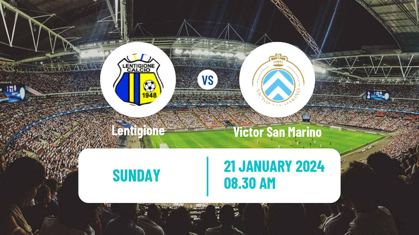 Soccer Italian Serie D - Group D Lentigione - Victor San Marino