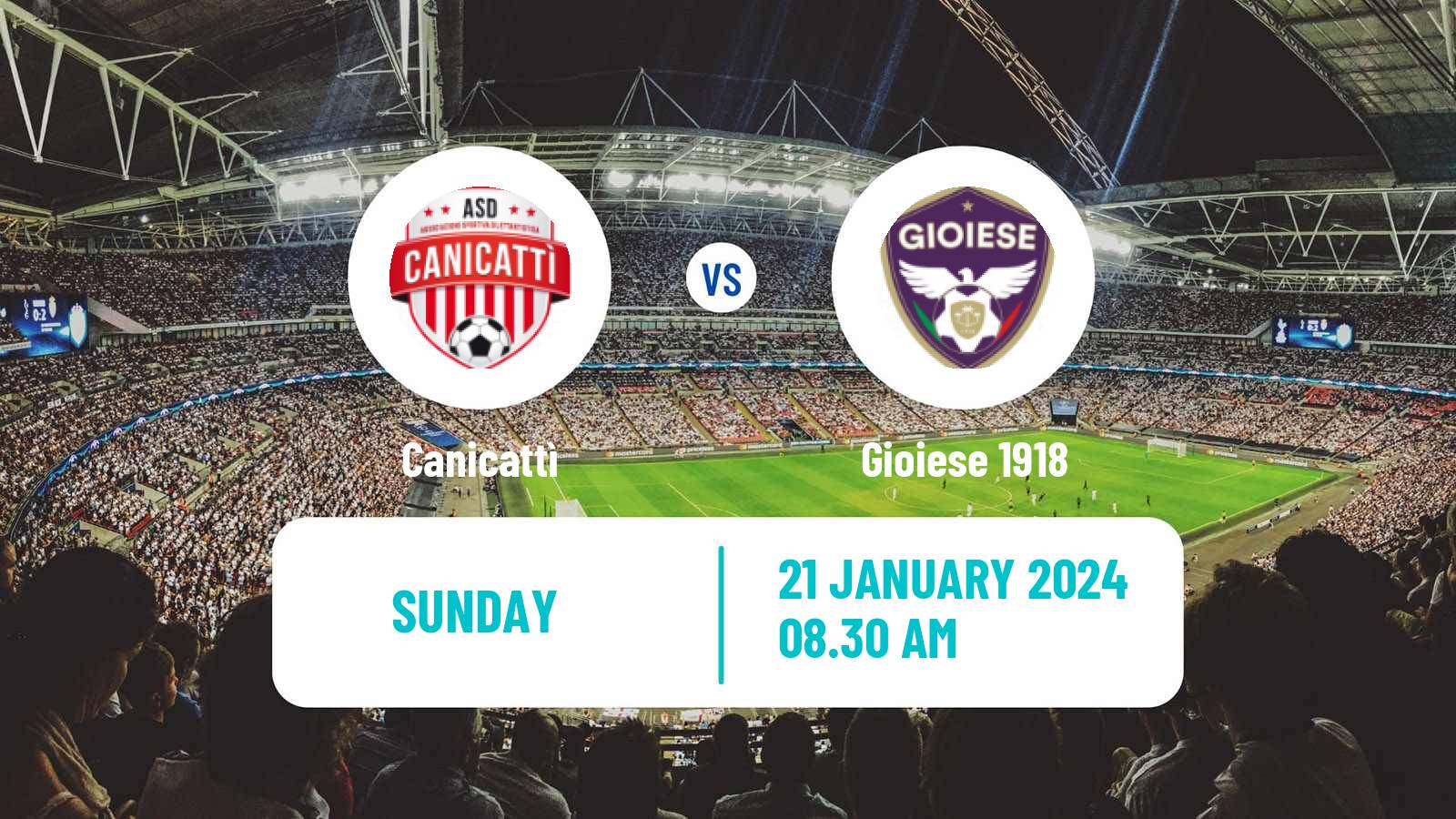 Soccer Italian Serie D - Group I Canicattì - Gioiese