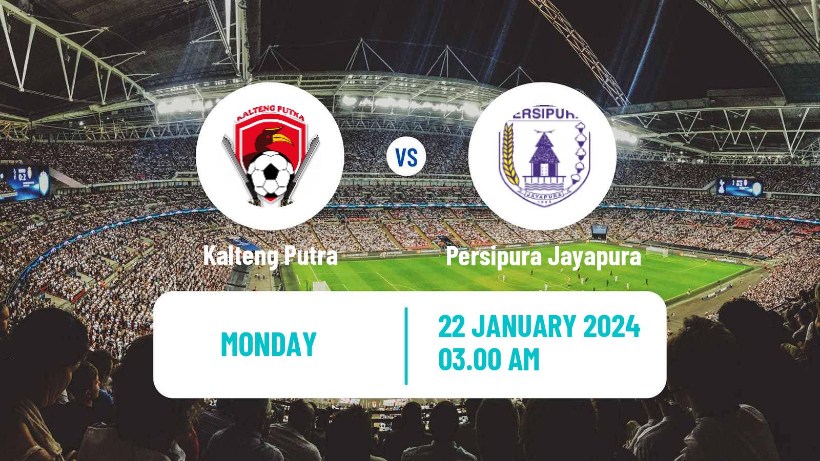 Soccer Indonesian Liga 2 Kalteng Putra - Persipura Jayapura