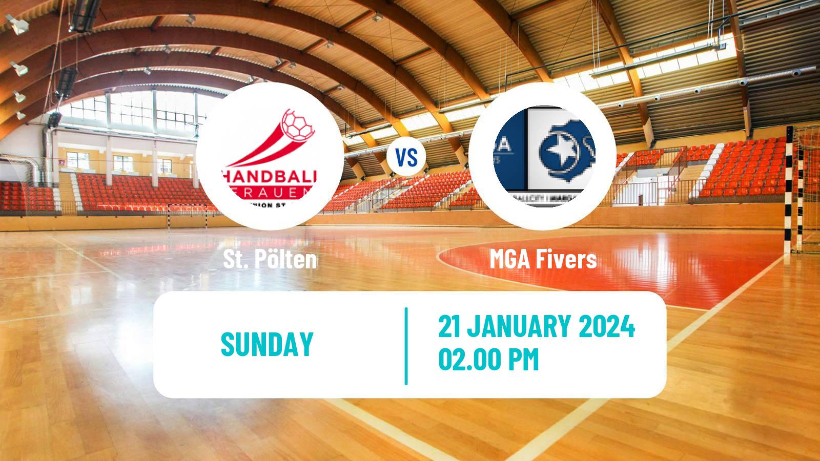 Handball Austrian WHA Women St. Pölten - MGA Fivers