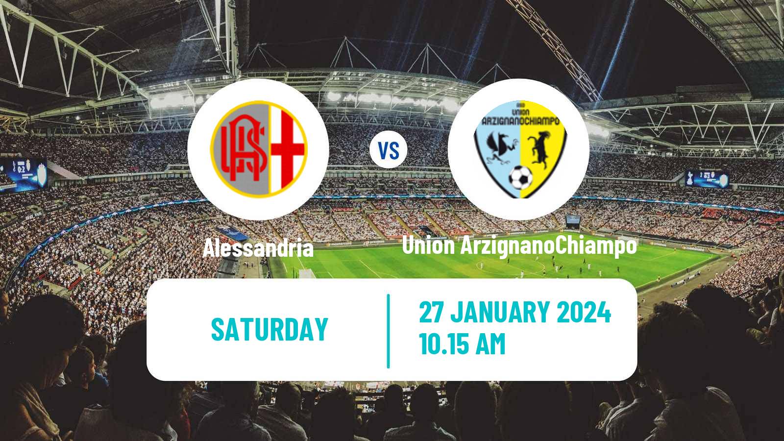 Soccer Italian Serie C Group A Alessandria - Union ArzignanoChiampo