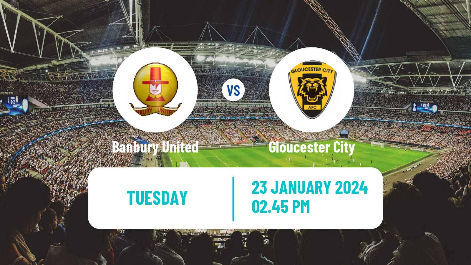 Soccer English National League North Banbury United - Gloucester City