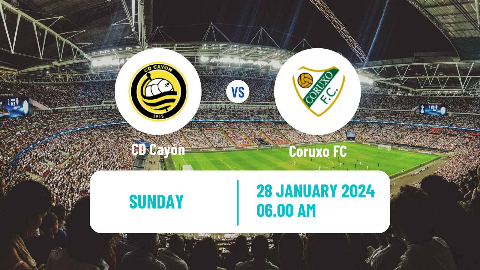 Soccer Spanish Segunda RFEF - Group 1 Cayón - Coruxo