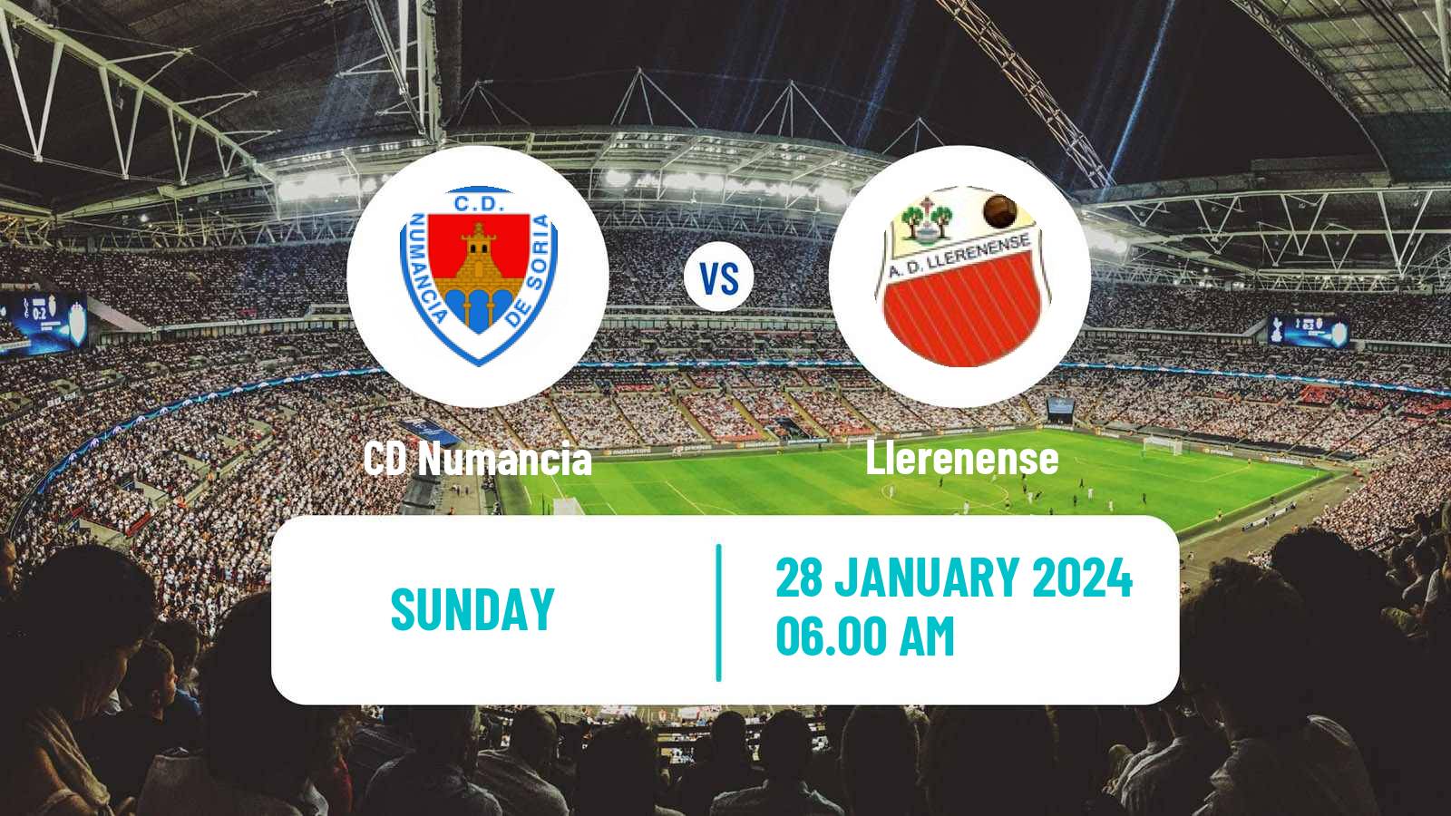 Soccer Spanish Segunda RFEF - Group 5 Numancia - Llerenense