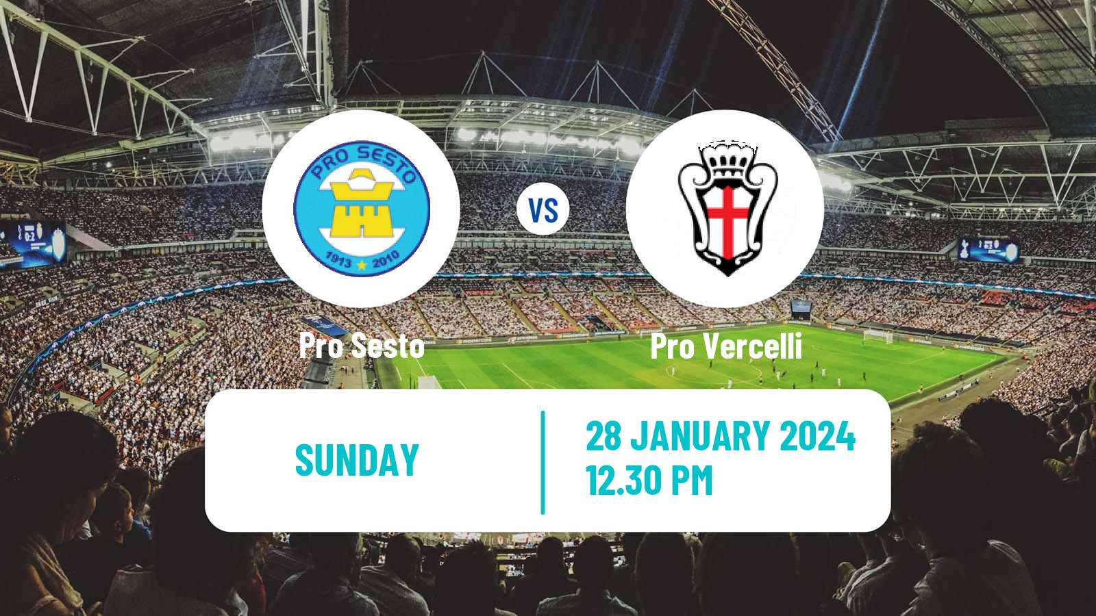 Soccer Italian Serie C Group A Pro Sesto - Pro Vercelli