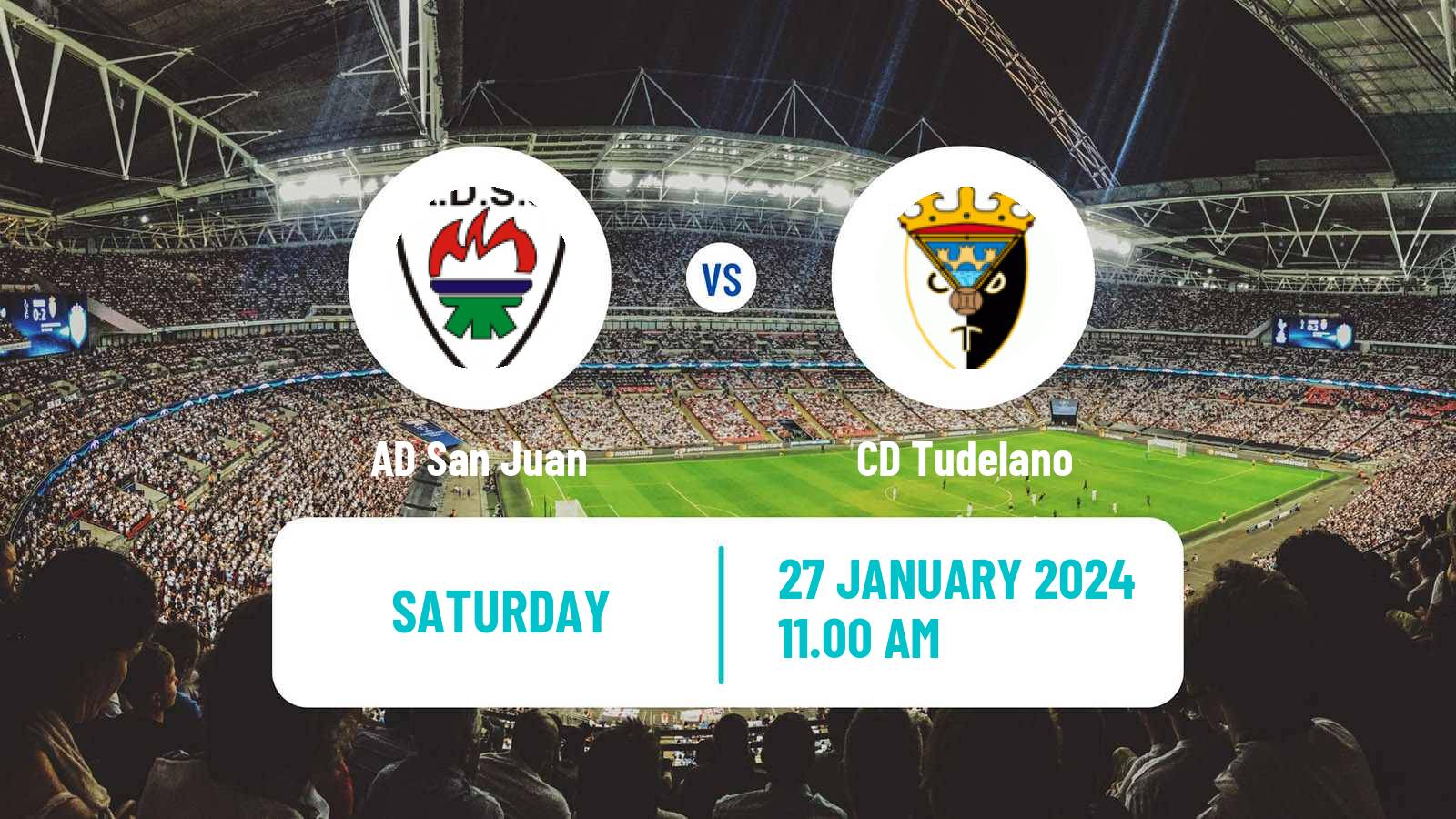 Soccer Spanish Segunda RFEF - Group 2 San Juan - Tudelano