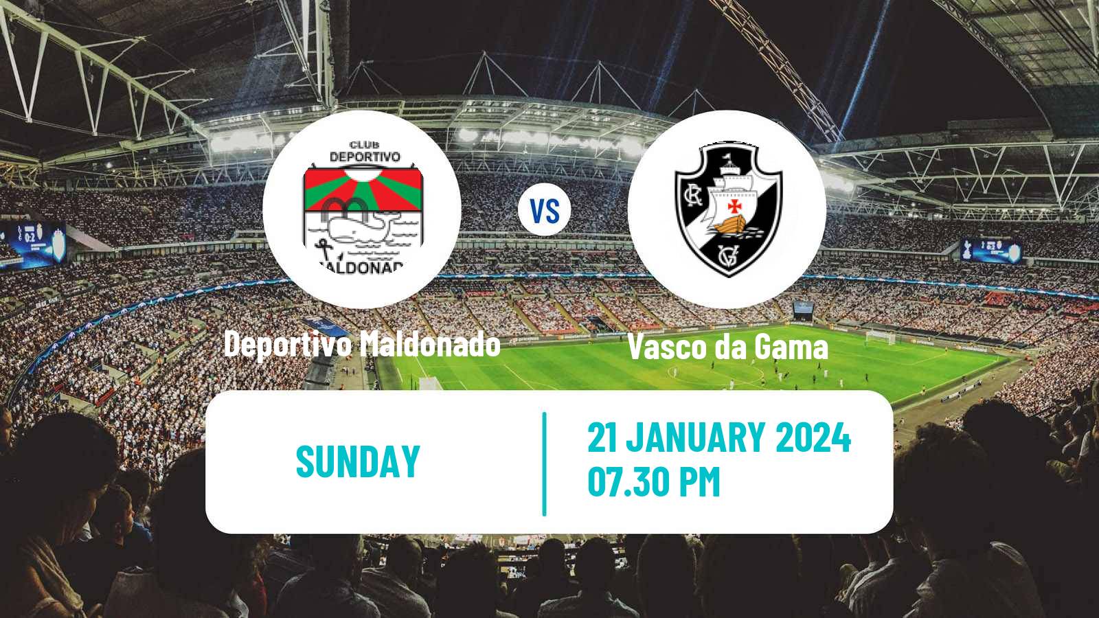 Football Serie Rio de la Plata Deportivo Maldonado - Vasco da Gama