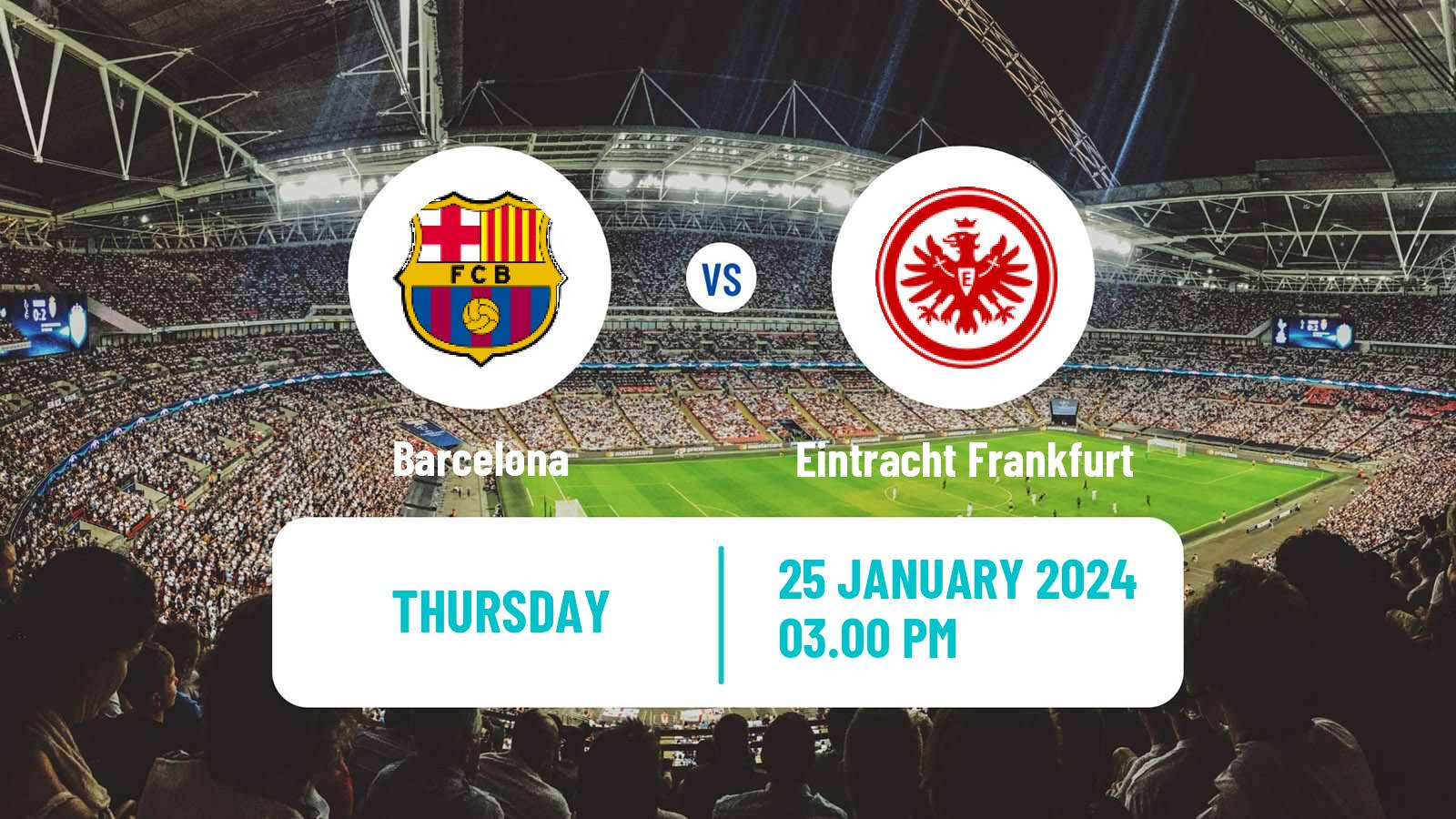 Soccer UEFA Champions League Women Barcelona - Eintracht Frankfurt