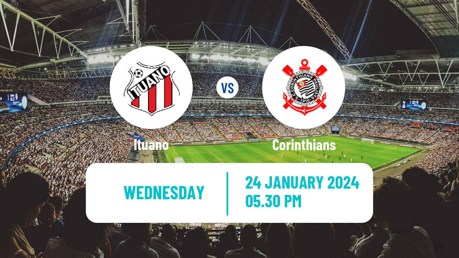 Soccer Brazilian Campeonato Paulista Ituano - Corinthians