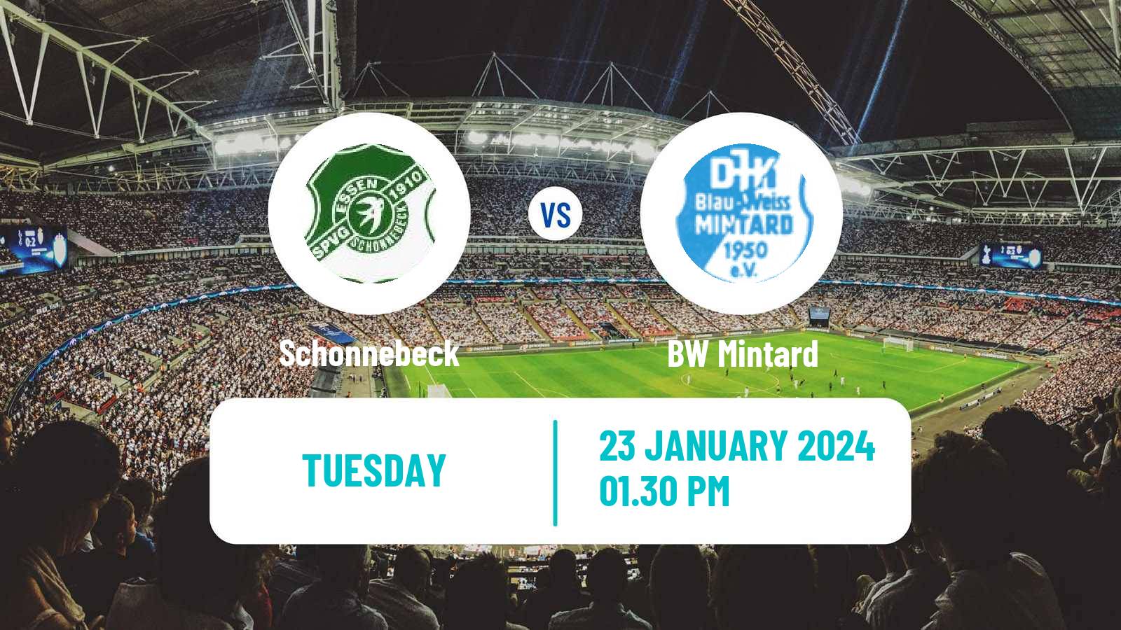 Soccer Club Friendly Schonnebeck - Mintard
