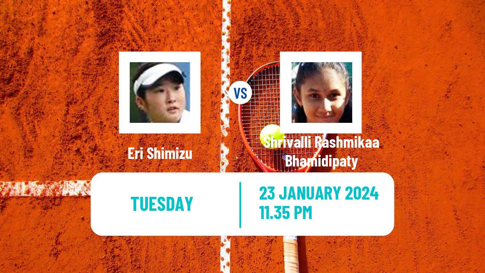 Tennis ITF W50 Pune Women Eri Shimizu - Shrivalli Rashmikaa Bhamidipaty